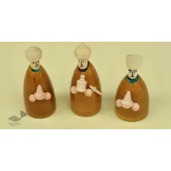 Etikoppaka ⛄ Toy - 31A { set of 3 }